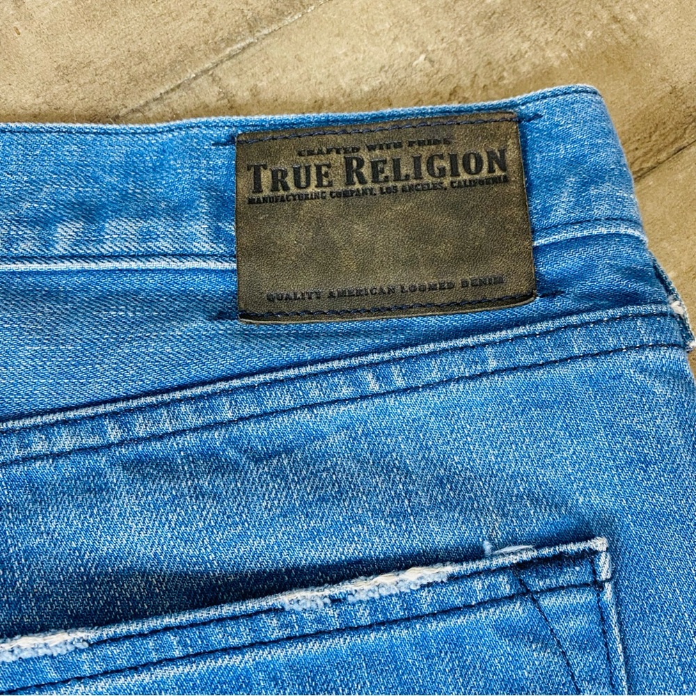 True Religion Bobby Light Washed Jeans Sz 38 X 34 - Picture 8 of 8